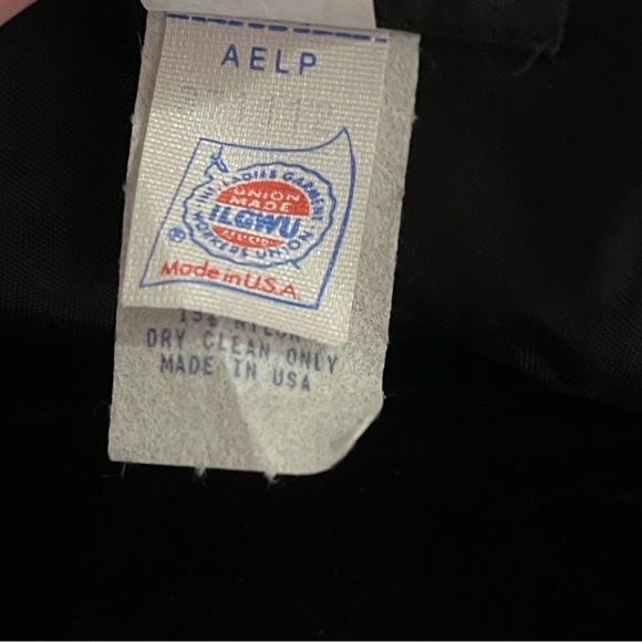 NWT Late Edition x Vintage 1980s-1970s Union Made Black Velvet Mini Dress - Picture 15 of 16